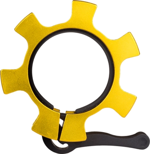 Trpežna aluminijasta izvedba v zlati barvi