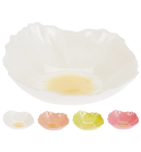 Steklena skleda v obliki cveta 15 cm