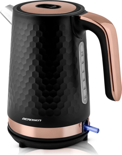 Osvetljen vklopni gumb in prikazovalnik nivoja