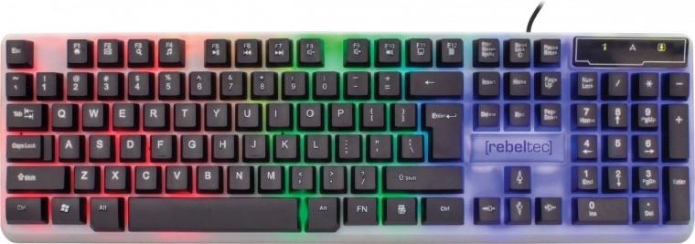 Igralna tipkovnica Neon z osvetlitvijo