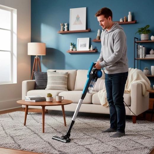 Pokončni sesalnik 3v1 600 W s kablom in ciklonsko filtracijo