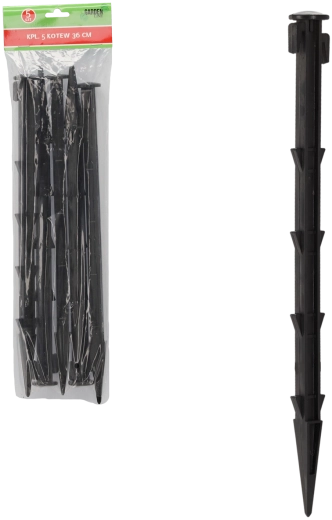 Set plastičnih sidrnih količkov 36 cm (5 kosov)