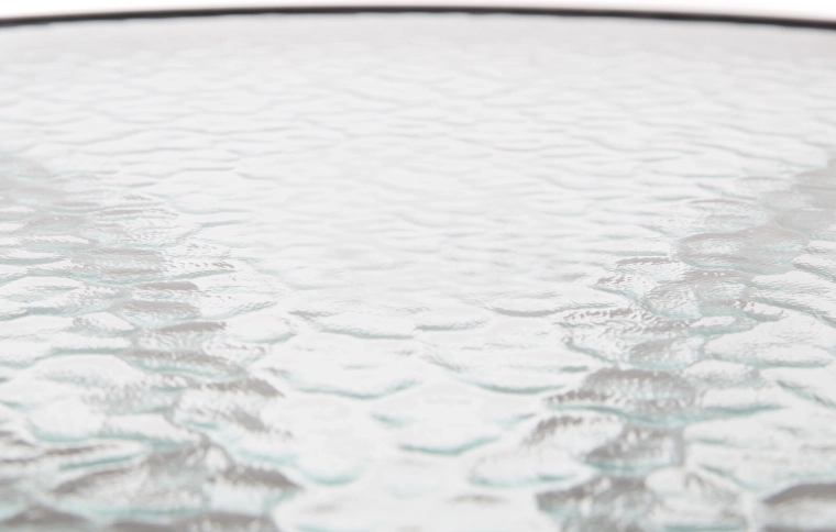 Odporna steklena plošča z nežno teksturo