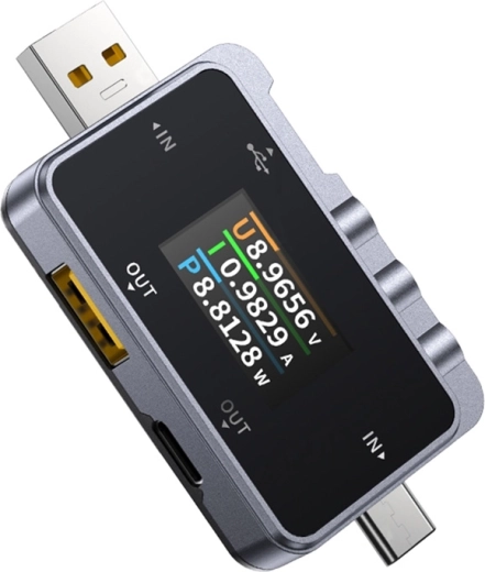 Fnirsi FNAC-28 USB-C in USB-A tester 2 v 1