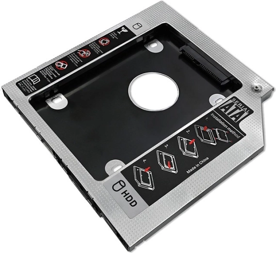 Supports 2.5" HDDs and SSDs