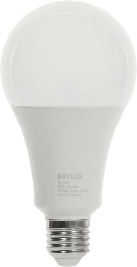 RETLUX E27 LED Bulb 20 W 4000 K 2700 lm