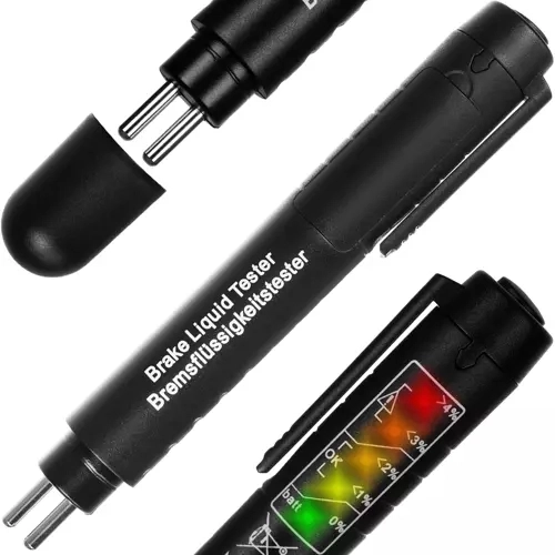 Digitalni tester zavorne tekočine z LED indikatorjem