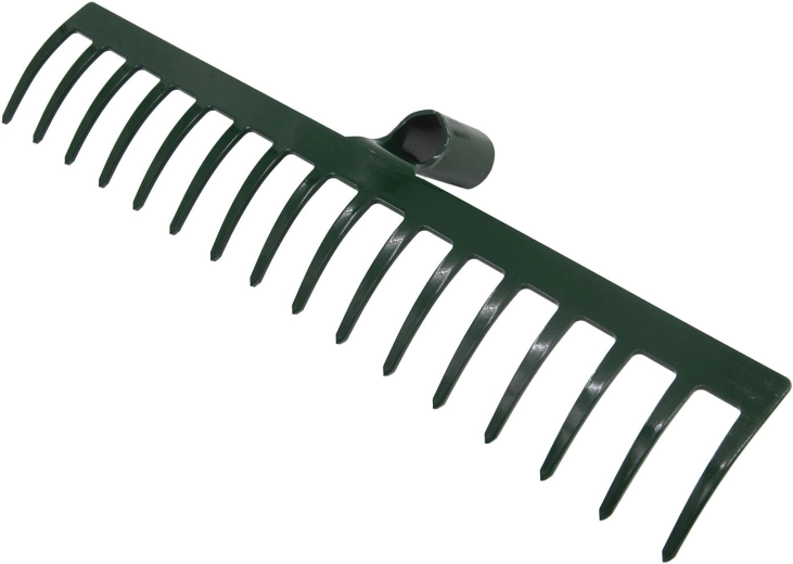 Grablje PROFI 16 zob iz jekla 45,5 cm brez ročaja