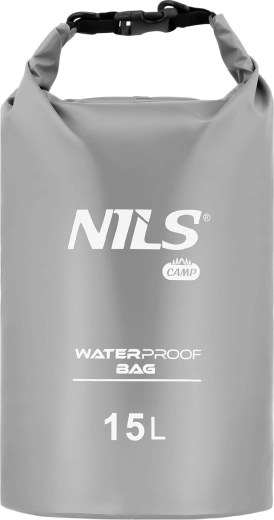 Nepremočljiva vreča NILS Camp 15 l siva