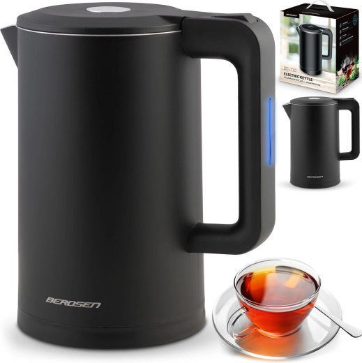 Električni grelnik vode 1,7 l BERDSEN črn
