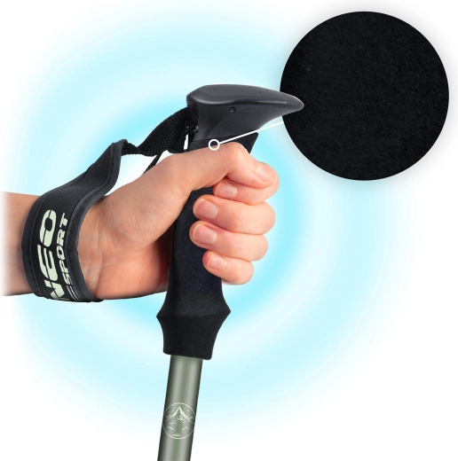 Ergonomski EVA ročaj in nastavljiv pašček