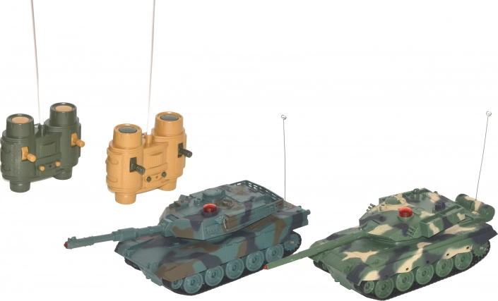RC tankovska bitka 20 cm