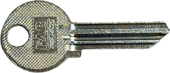 Nadomestni ključni polizdelek R10 z nikljevo površino