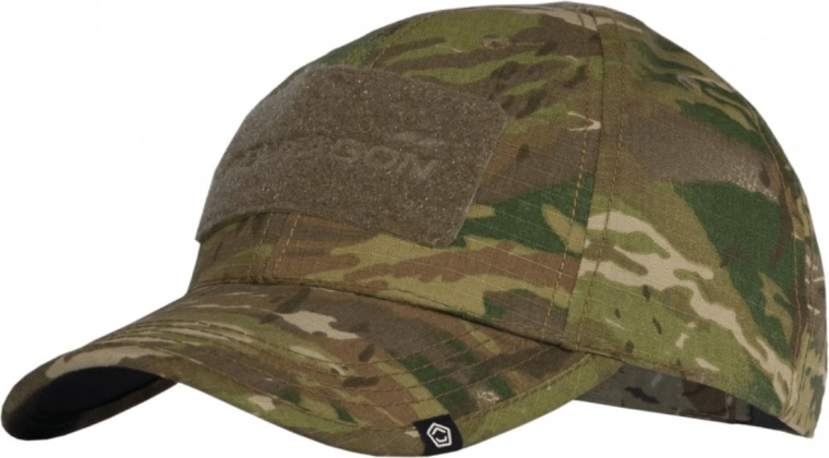 Taktična kapa s ščitnikom Pentagon Tactical 2.0 BB camo Grassman