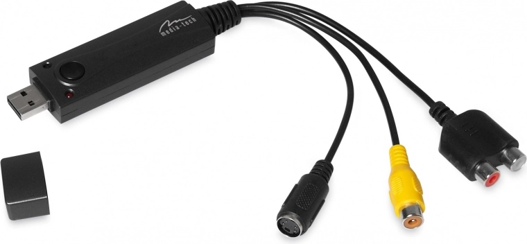 USB connection and AV inputs