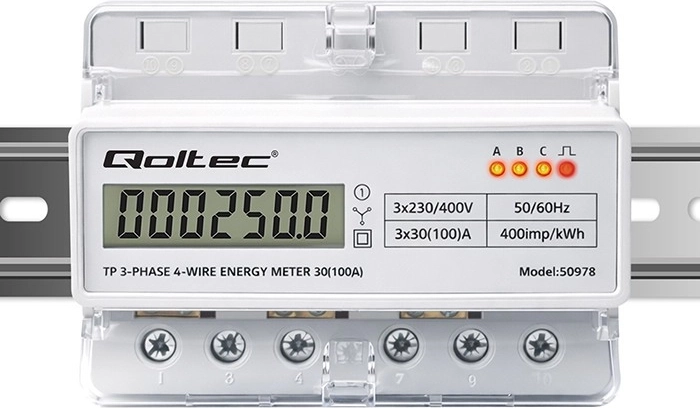 LED indikacija s pulzno konstanto 400 imp/kWh