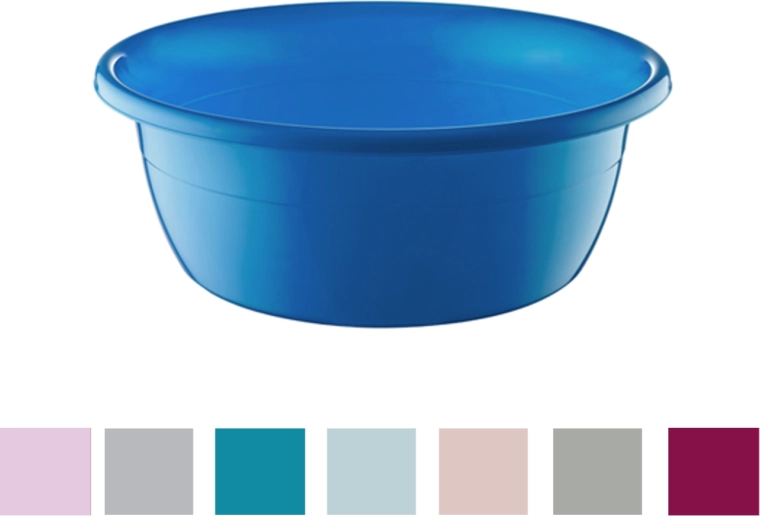 Okrogla skleda FELIX 7 l prozorna