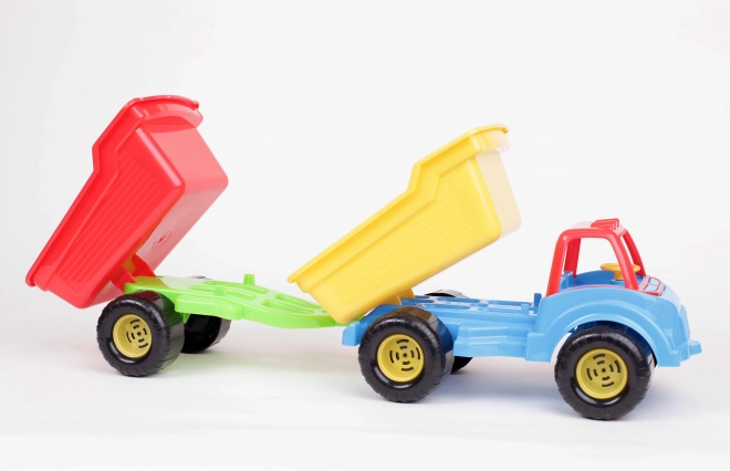 Tovornjak s prekucnikom in prikolica – model 121