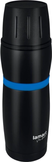 Nerjaveča termo steklenica Lamart Cup 480 ml – Črna/modra