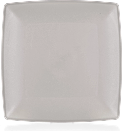Postrežni pladenj CULINARIA 23,5 × 23,5 cm iz odporne plastike, sivo latte