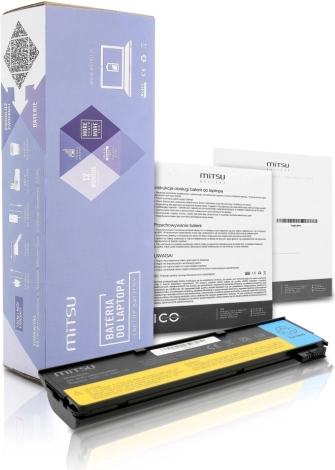 Baterija MITSU za Lenovo ThinkPad T440 in X240, 4400 mAh (48 Wh), 10,8–11,1 V