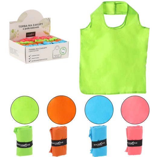 Polipropilenska nakupovalna vrečka 46 × 43 cm, mešanica barv