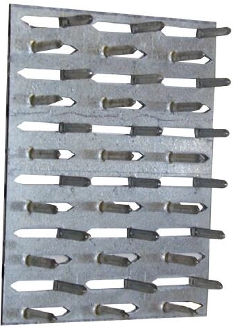 Connector plate 54 × 195 mm, galvanized steel