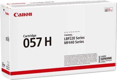 canon toner 057h črn