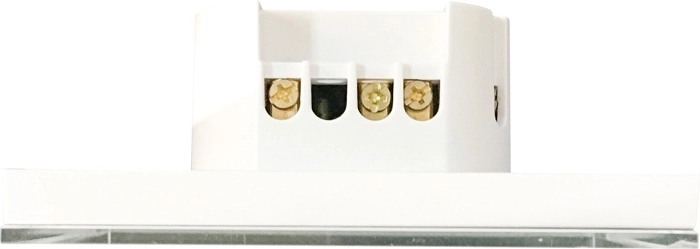 Safe wire connection in the terminal block