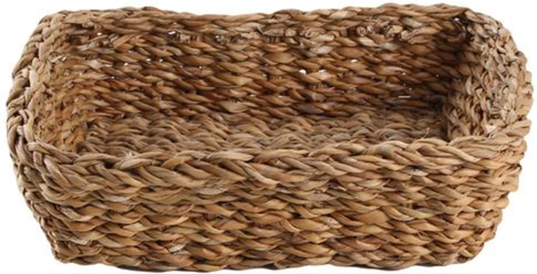 Pravokotni koš iz morske trave 29 × 23 × 8 cm