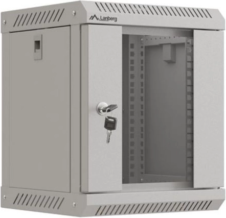 Lanberg 10" Rack stenska omara 6U 300x300 siva