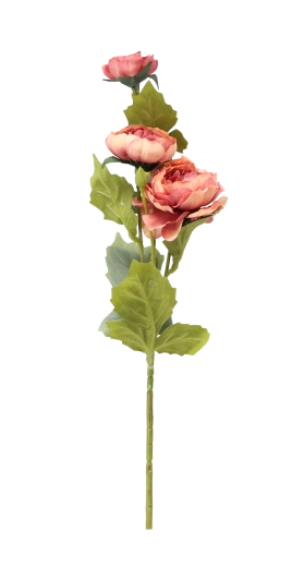 Realistična izvedba cvetov in listov