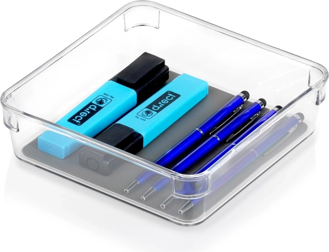 Orion siv shranjevalni organizator za predal 16 × 16 × 4,5 cm
