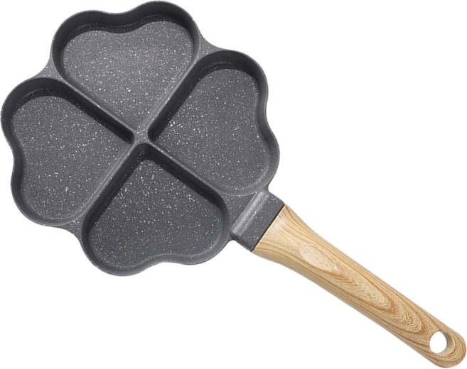 Ponev za palačinke in jajca s srčki, združljiva z indukcijo