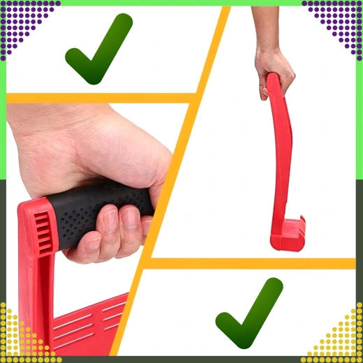 Ergonomski, protizdrsni ročaj