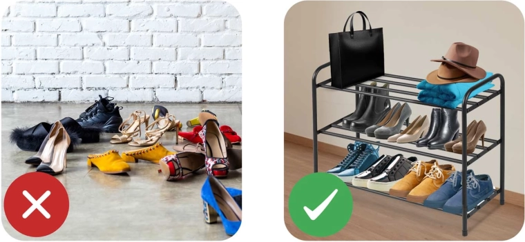 Do 16 parov na treh policah