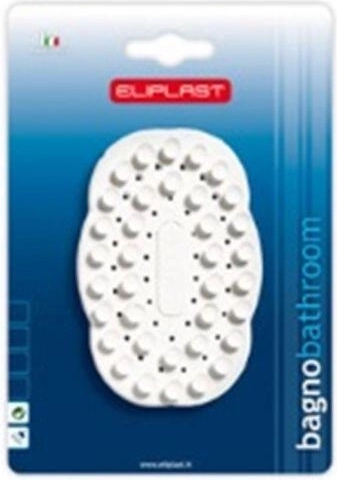 Ovalna milnica s priseski 10 × 7 cm, bela