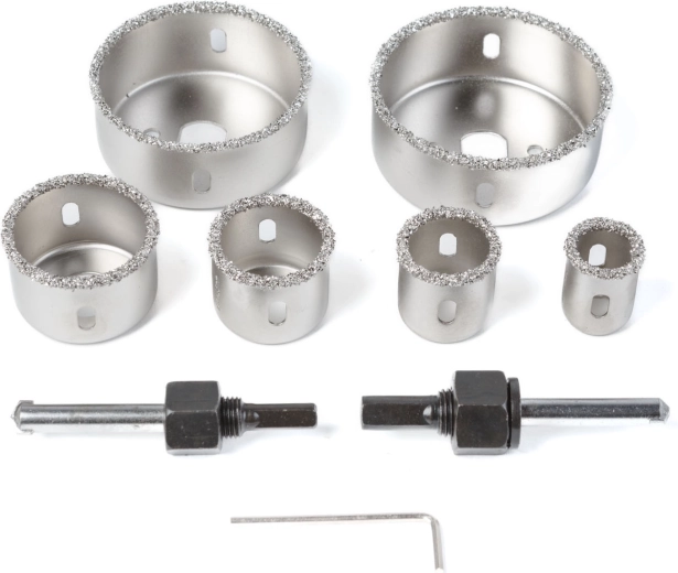 Komplet karbidnih kronskih žag 22–73 mm