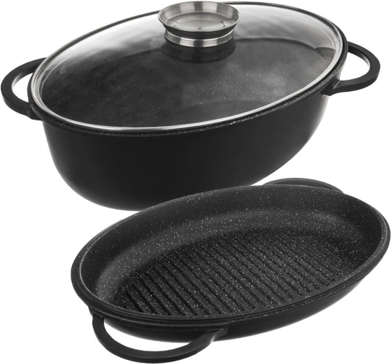 Odporna lita konstrukcija z granitno nelepljivostjo