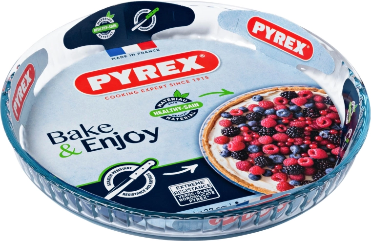 Steklena pekač za pito PYREX 1,6 l, 28 cm