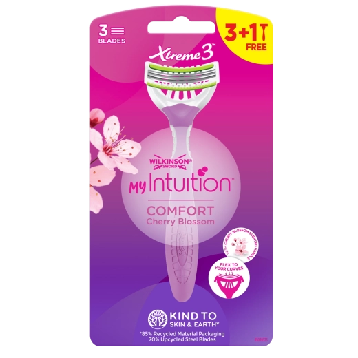 Ženski britvici za enkratno uporabo WILKINSON Xtreme 3 Beauty 3+1 kos