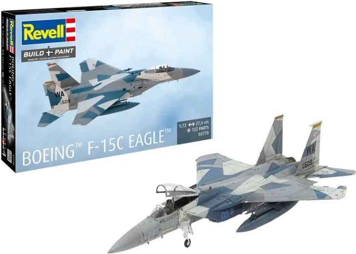 Plastic Model of the Boeing F-15C Eagle
