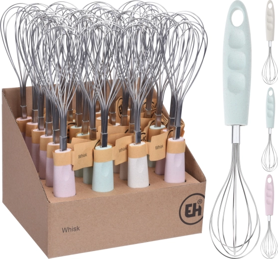 Kuhinjska metlica iz nerjavečega jekla 25 cm