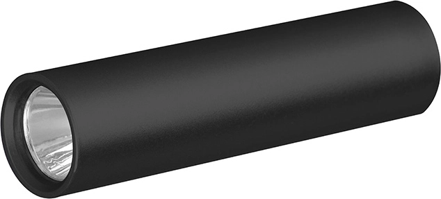Solight polnilna LED žepna svetilka 120 lm, USB, aluminij, črna - 1 kos