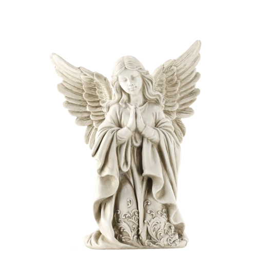 Dekorativna figura klečečega angela