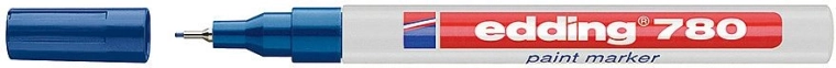 Lakirani označevalnik edding 780 moder