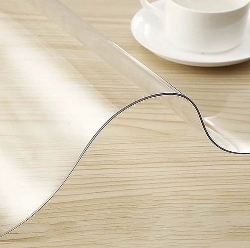Transparent “glass” effect without covering the decor