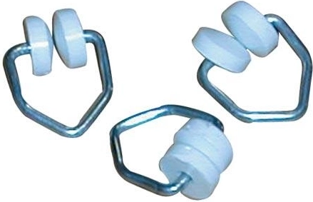 T drsnik za zavese za kovinske vodila (500 kos)