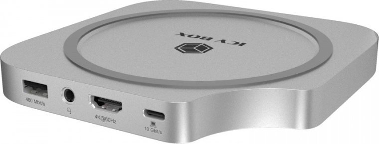 7‑v‑1 priklopna postaja za Mac mini M4 z M.2 NVMe