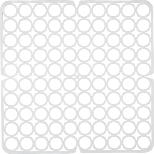 Elastična mrežica za pomivalno korito 27,5 × 27,5 cm – Bela